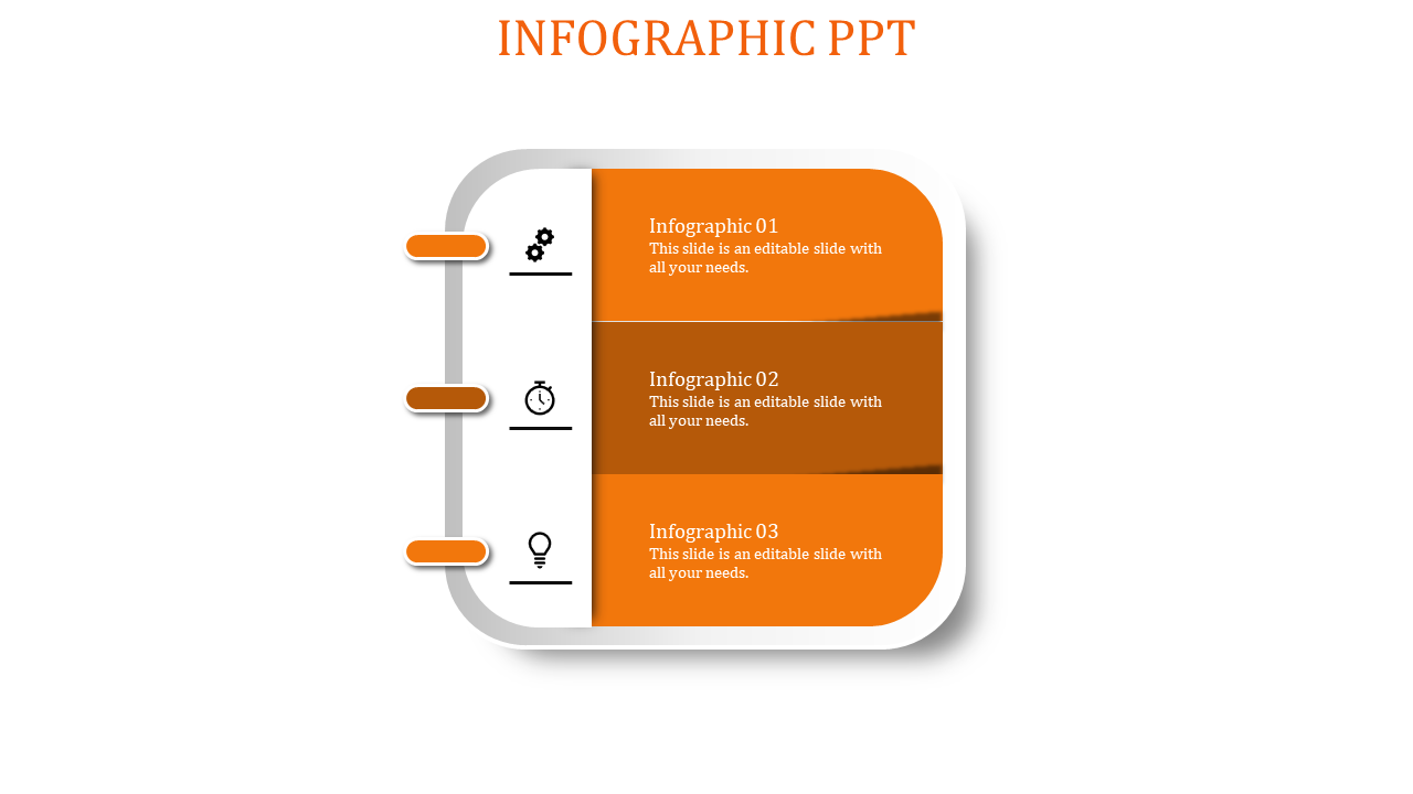 Incredible Infographic Presentation Template Slide